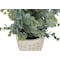 Monarch Specialties Artificial Plant, 13" Tall, Eucalyptus Grass, Indoor, Faux, Fake, Table, Greenery, Potted, Set Of 2 I 9581 - alternate 2